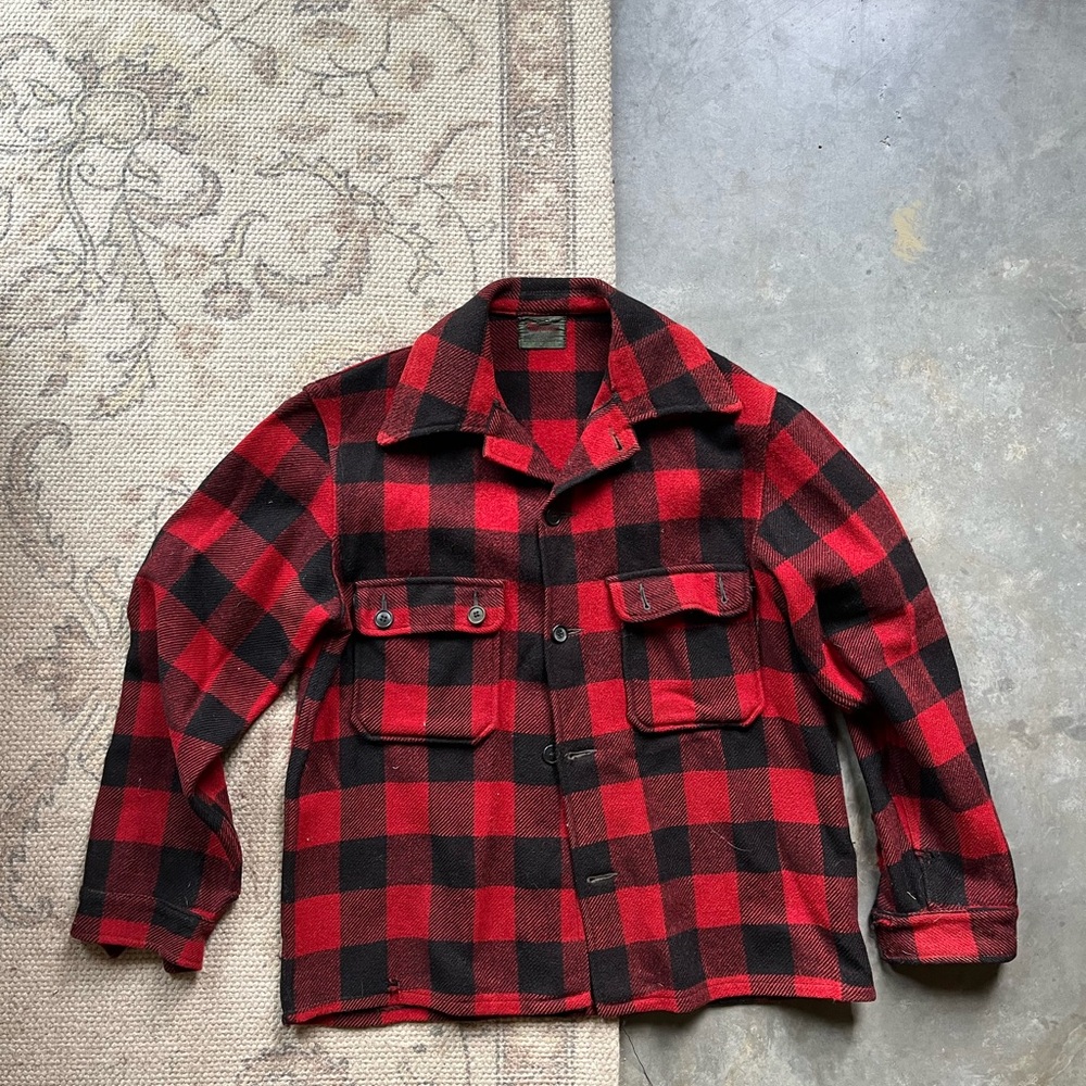 Vintage Wool Lumberjack Flannel